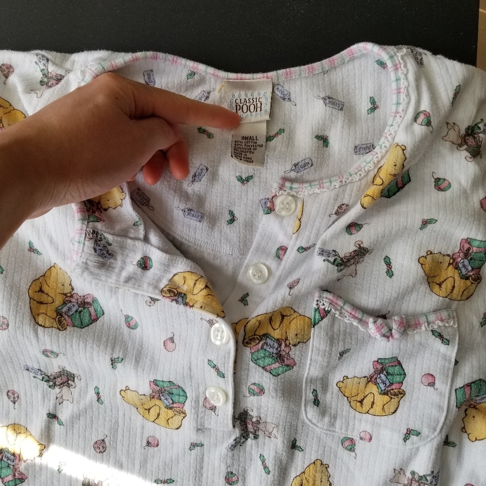Winnie the pooh pajama nightgown